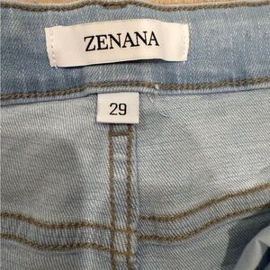 Zenana Outfitters Sky Blue Skinny Jeans